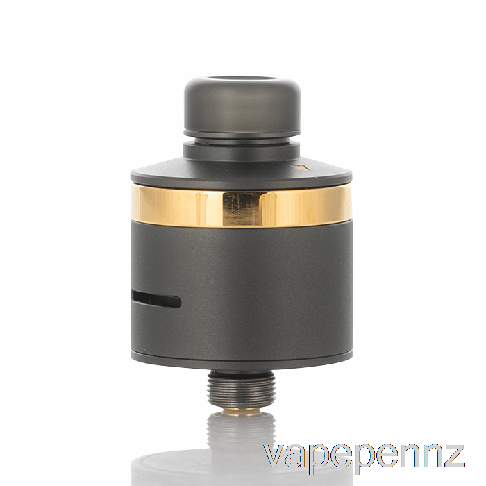 BP Mods BUSHIDO V3 22mm BF RDA DLC Grey + Gold VAPE NZ